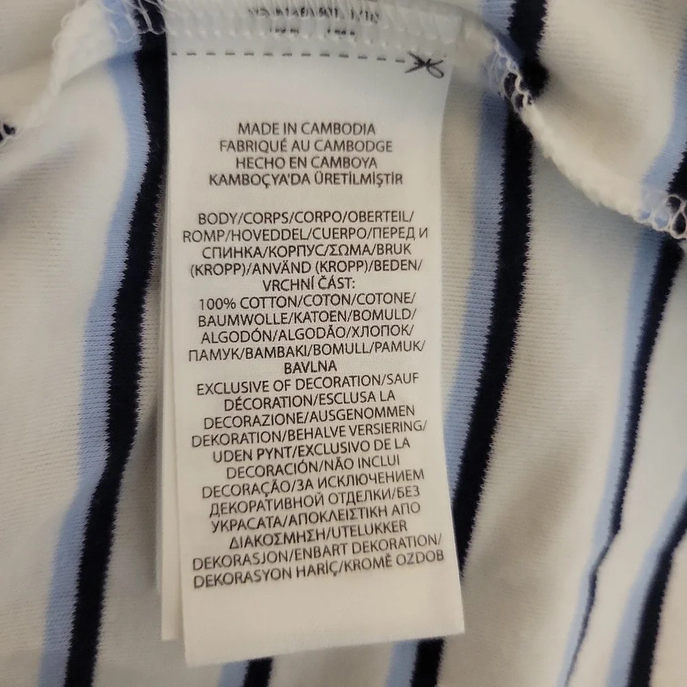 Polo Ralph Lauren Flesh Pony Shirt Mens 5XB Classic Fit Striped Cotton NEW $125